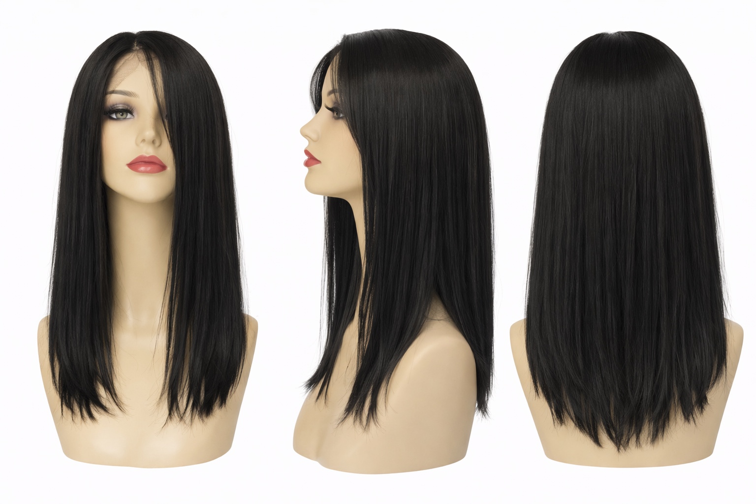 Perruque synthétique premium – Front Lace Wig