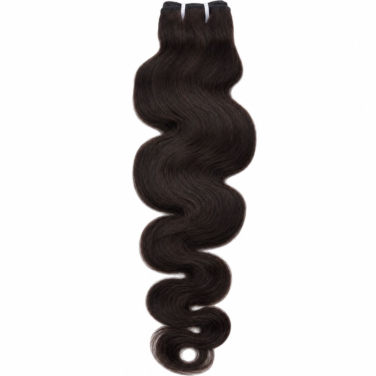 Tissage cheveux naturels ondulé noir clair 1B